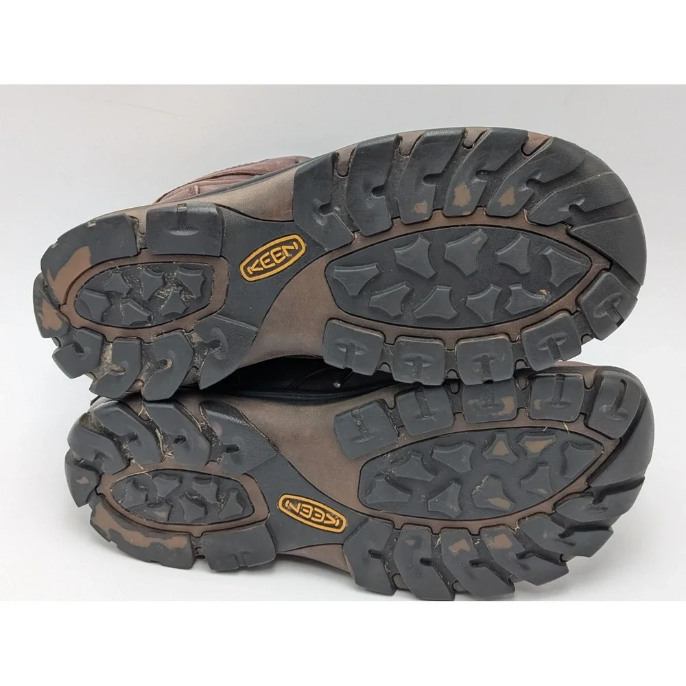 Keen Hiking Boots Men 10 Brown 1009250 Keen Dry Waterproof Leather Moc Toe Boot